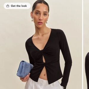 Reformation Silas top size M